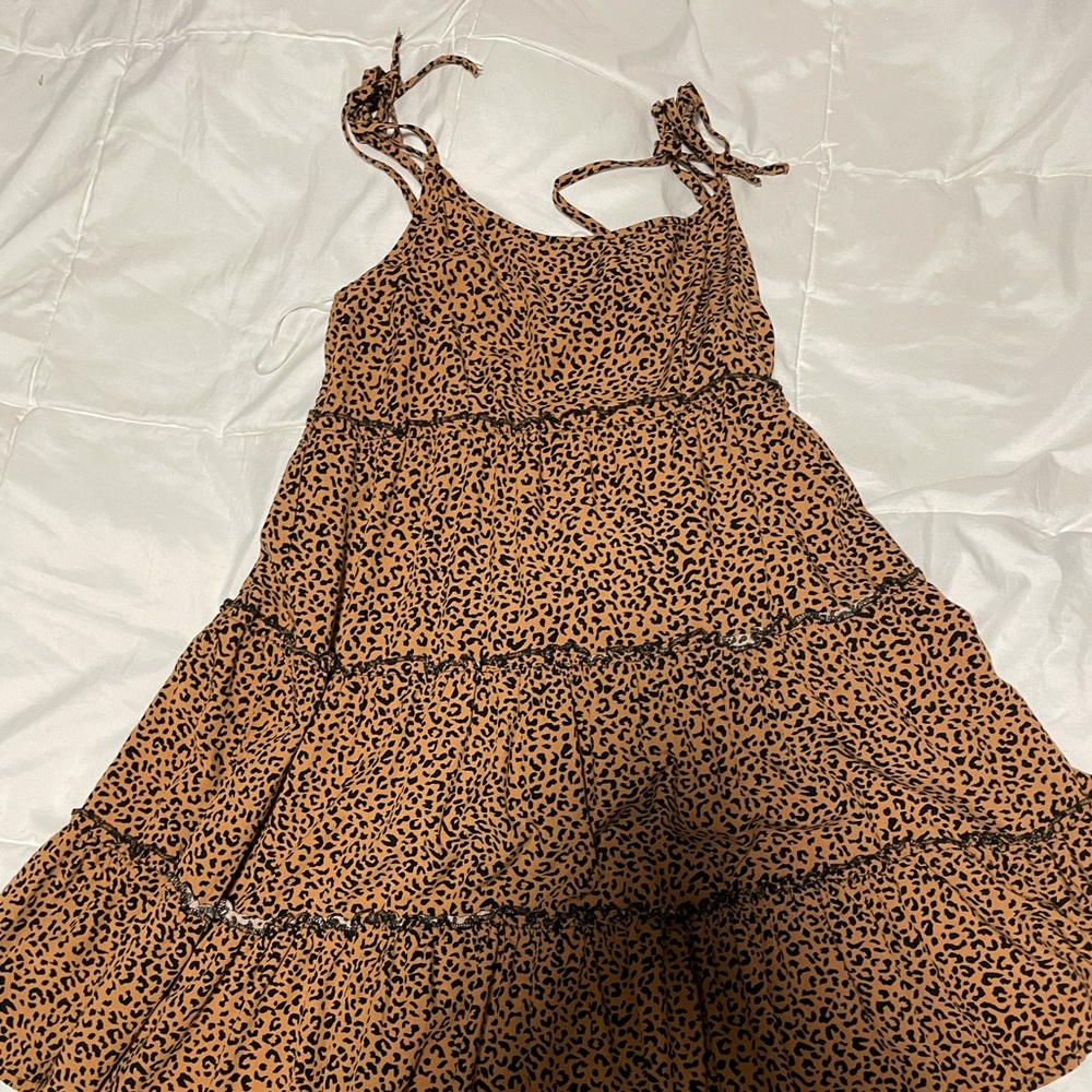 cheata print dress